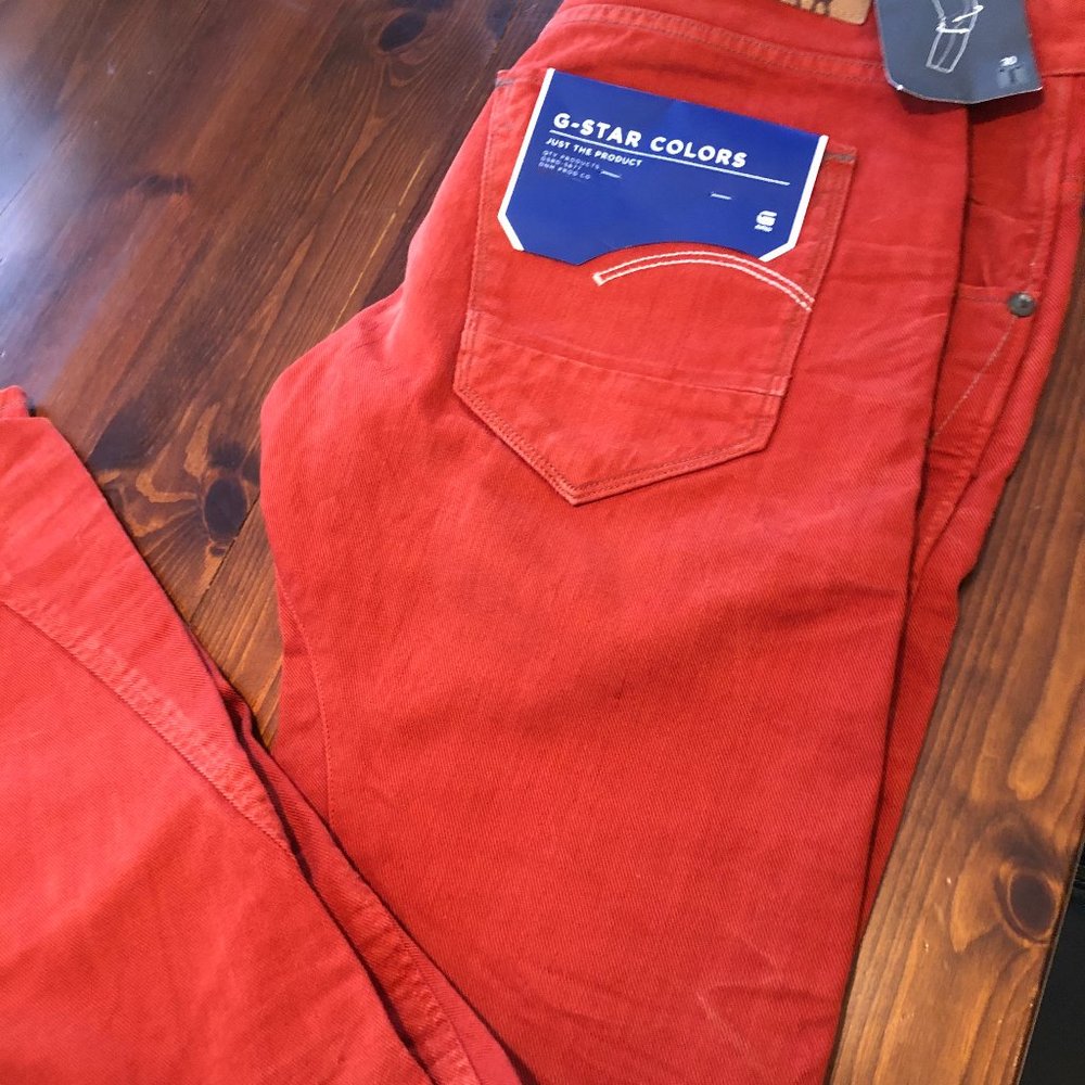 G-STAR red Jeans
